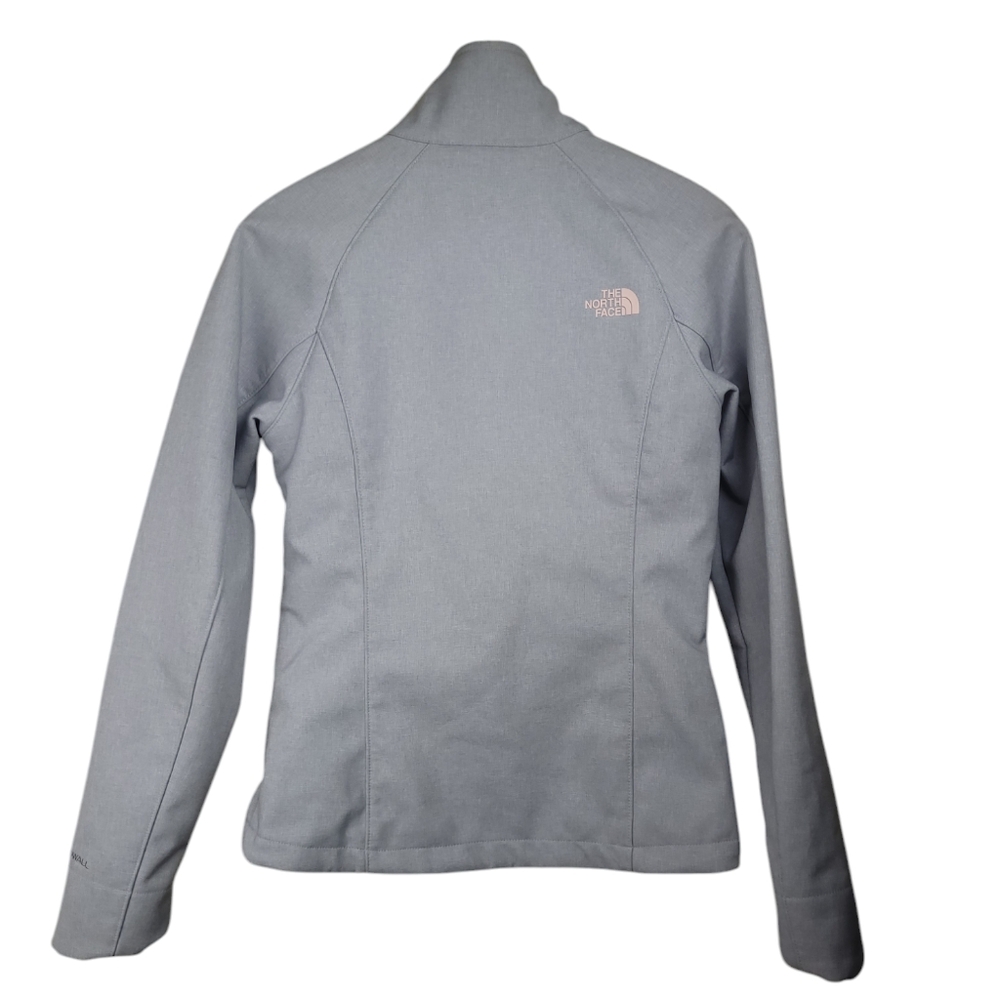 Northface Windwall Jacket - Light Gray Size Small - image 2